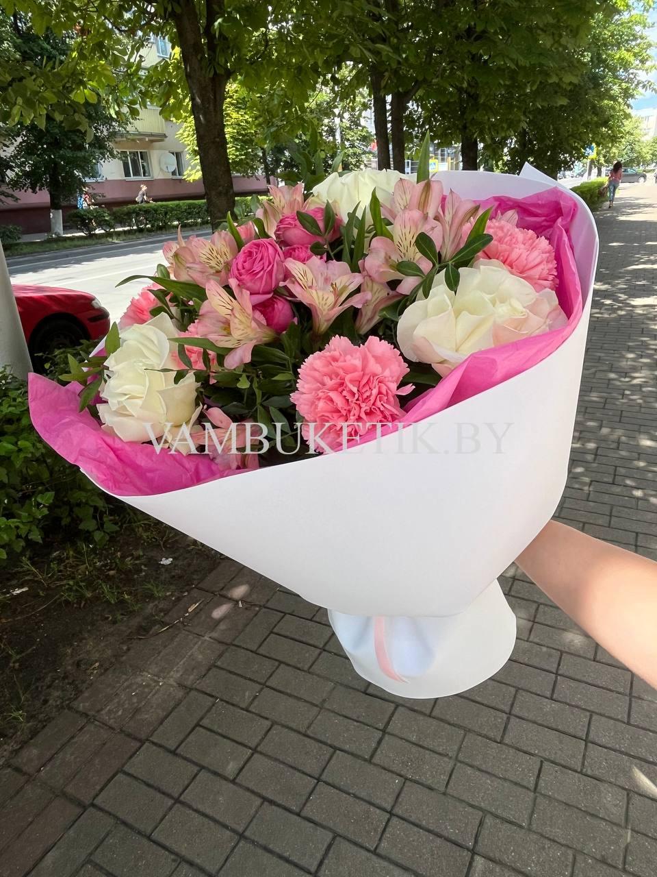 Букет "Палитра любви"