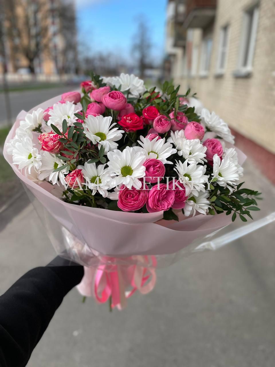 Букет "Озарение любви"